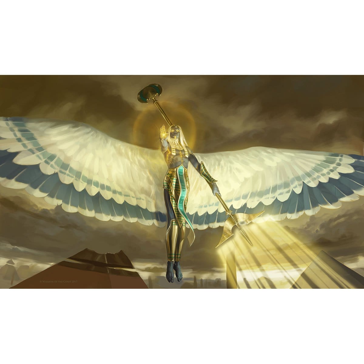 Authority Print - Print - Original Magic Art - Accessories for Magic the Gathering and other card games