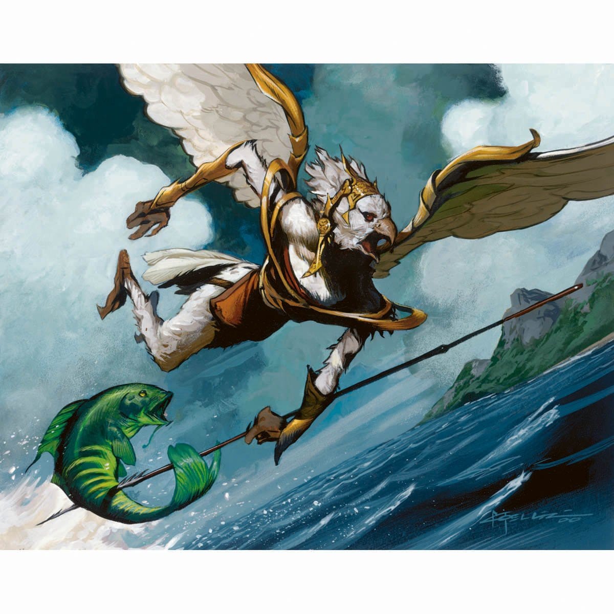 Aven Fisher Print - Print - Original Magic Art - Accessories for Magic the Gathering and other card games