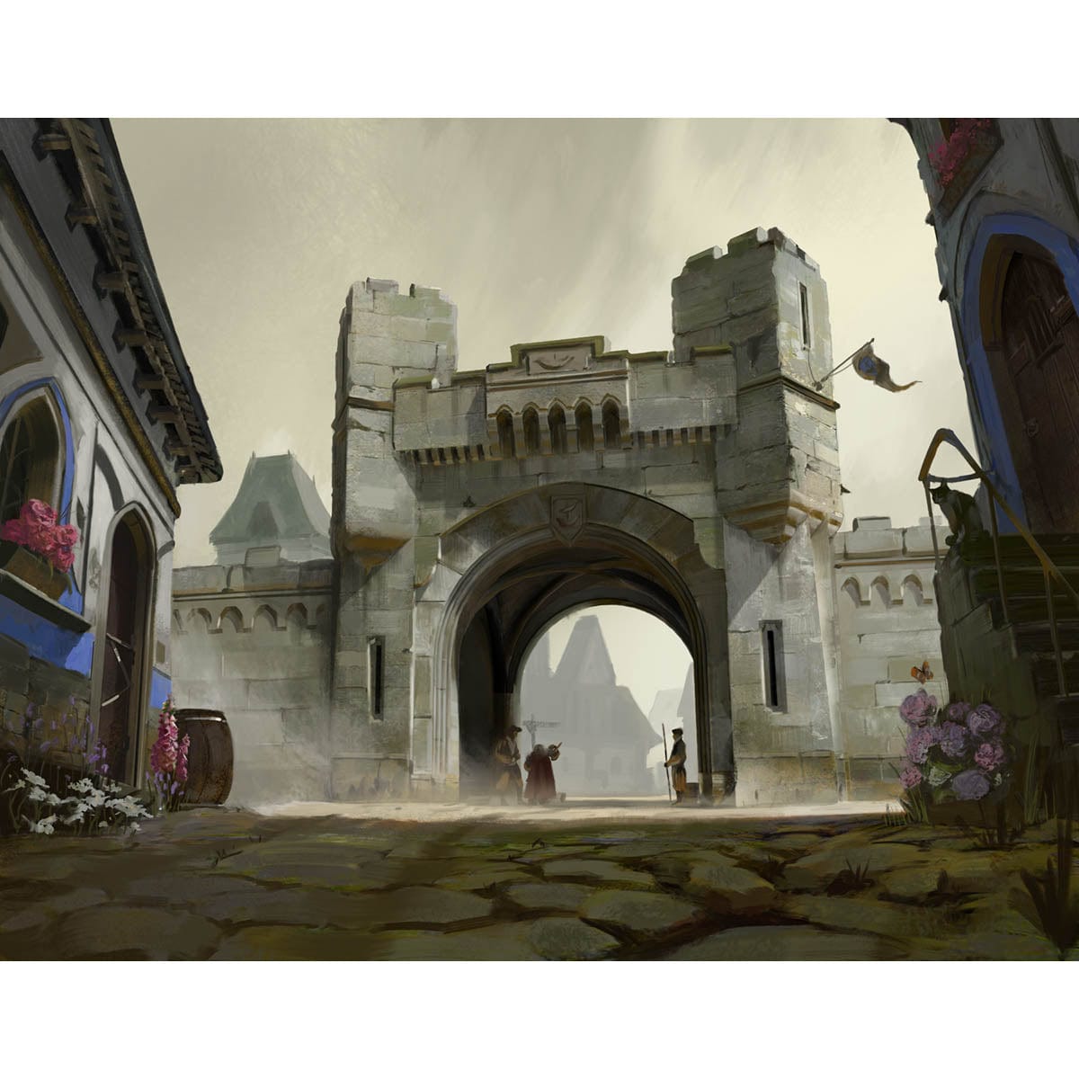 Baldur's Gate Print - Original Magic Art