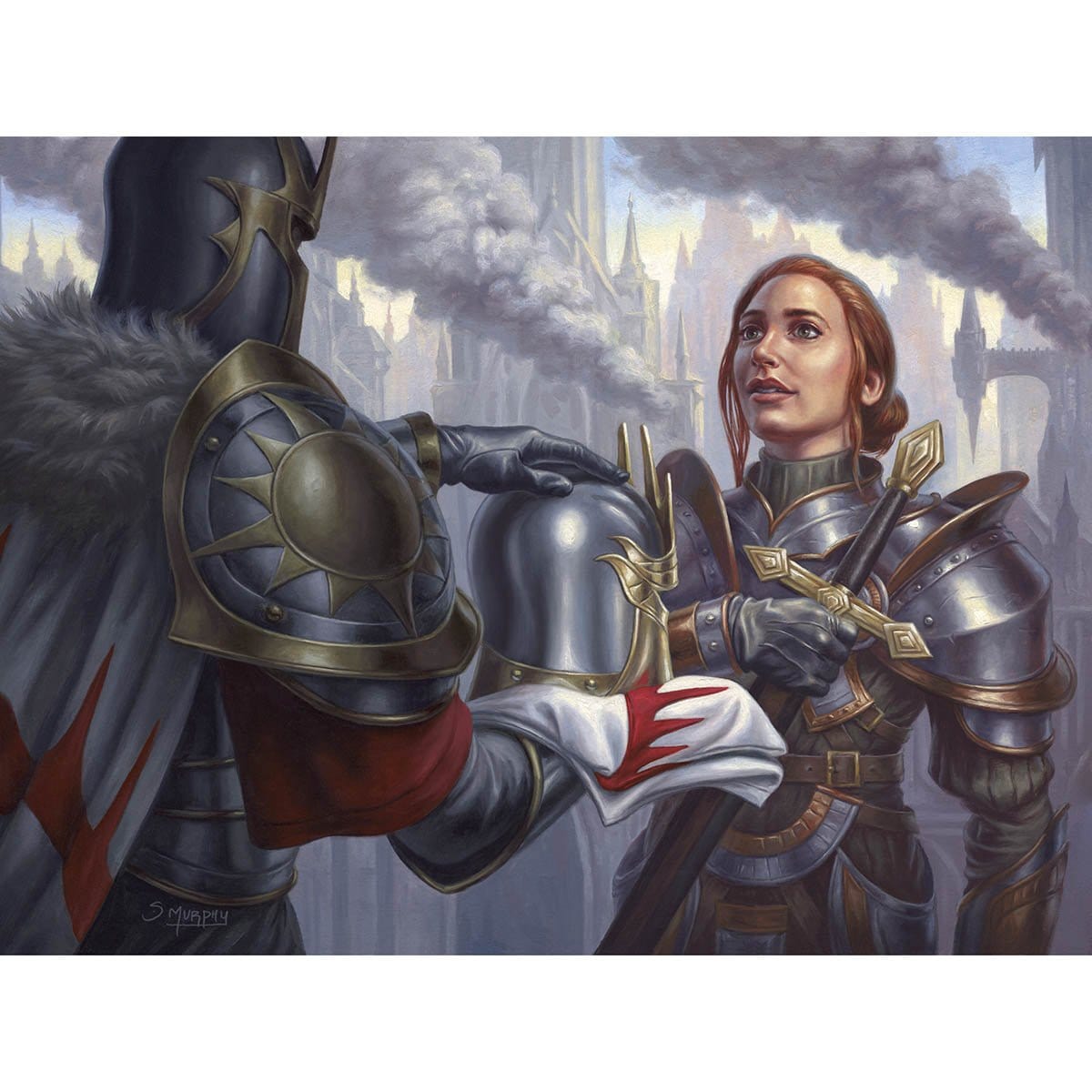 Battlefield Promotion Print - Print - Original Magic Art - Accessories for Magic the Gathering and other card games