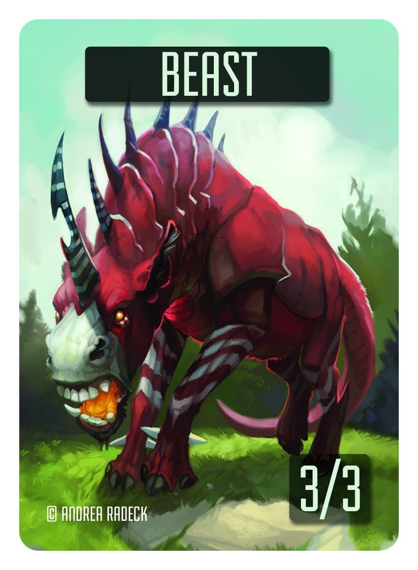 Beast Token (3/3) by Andrea Radeck