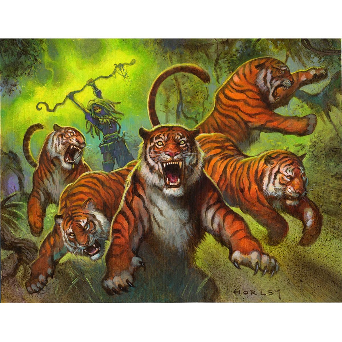 Beastmaster Ascension Print - Print - Original Magic Art - Accessories for Magic the Gathering and other card games