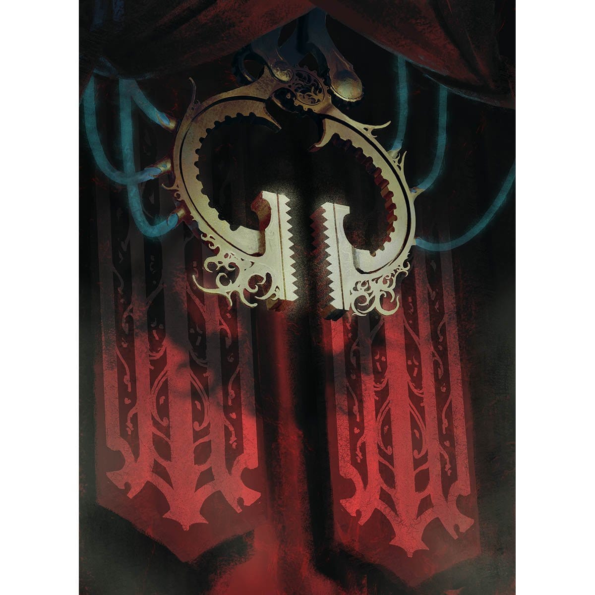 mtg kaladesh black cards Black Vise Print