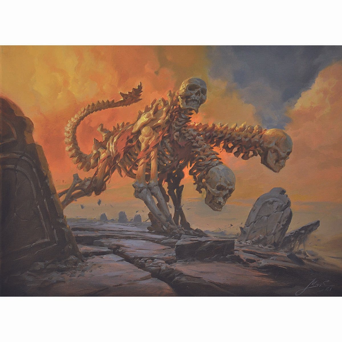 aberration monsters Boneyard Aberration Print
