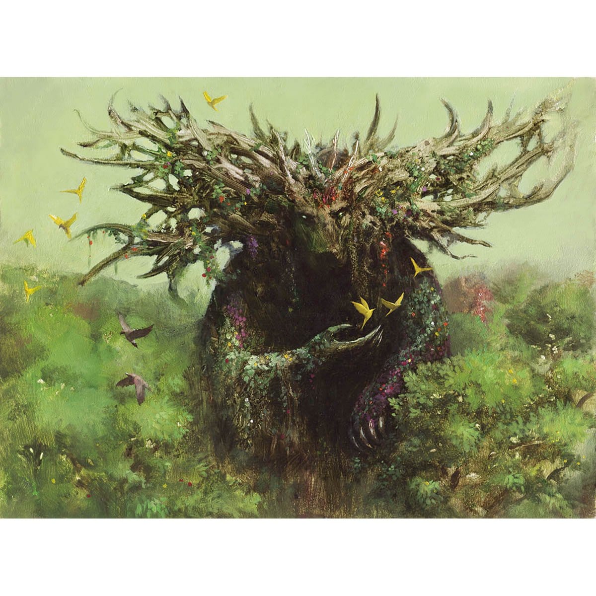 nils hamm mtg cards Explore art: Bitterblossom - 450 Limited Edition