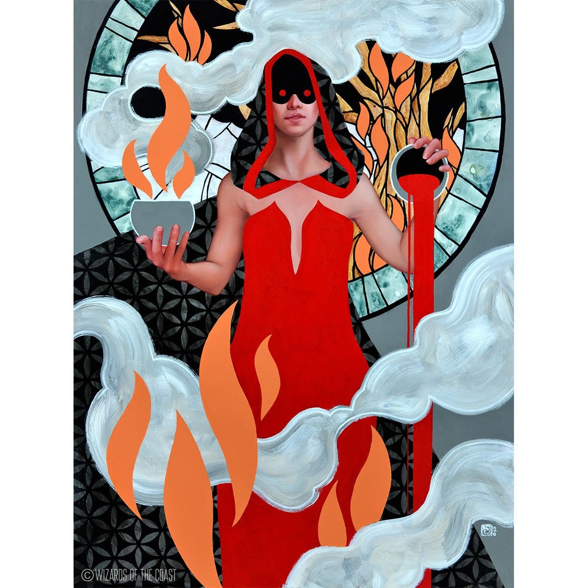 Faithless Looting Print - Original Magic Art Faithless Looting Print - Original Magic Art