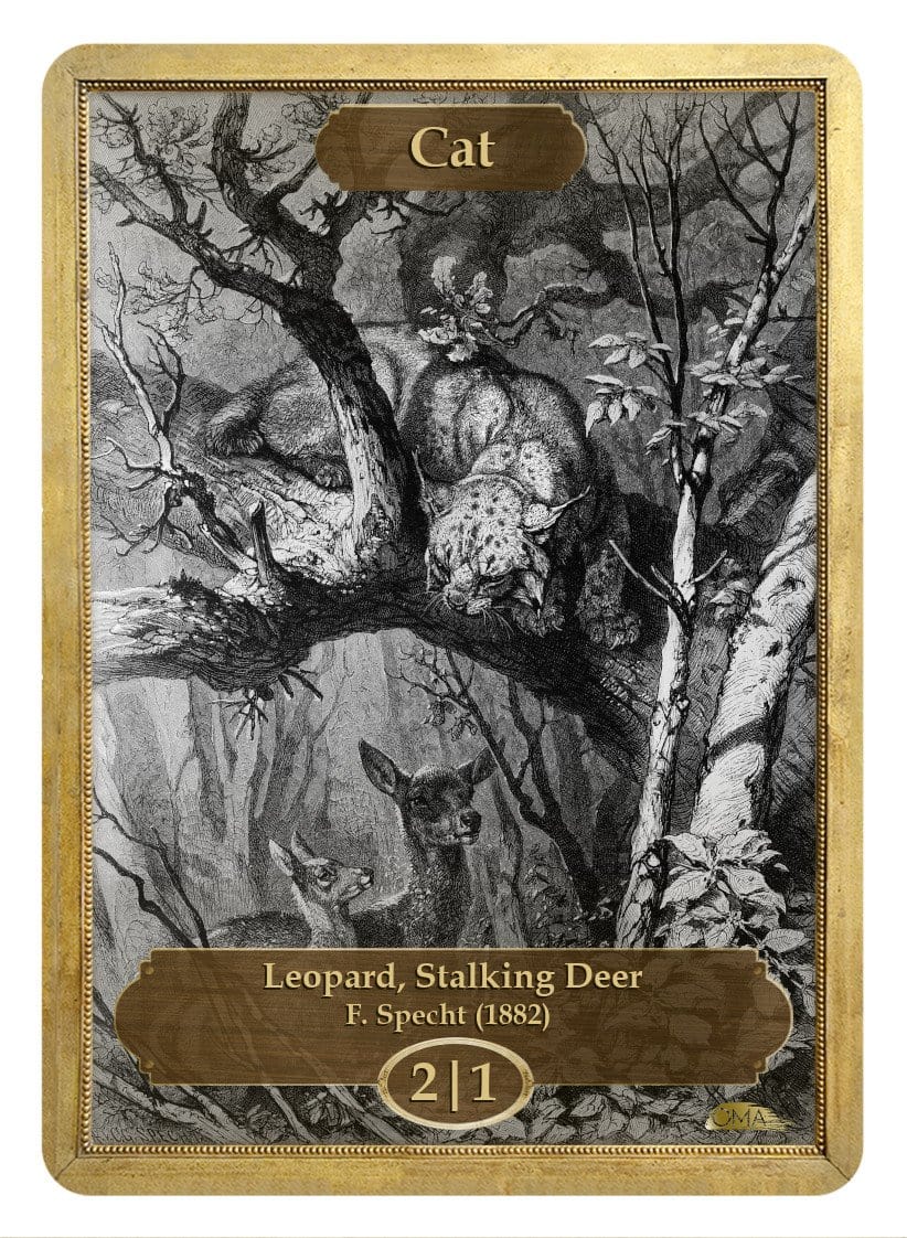 Cat Token (2/1) by F. Specht