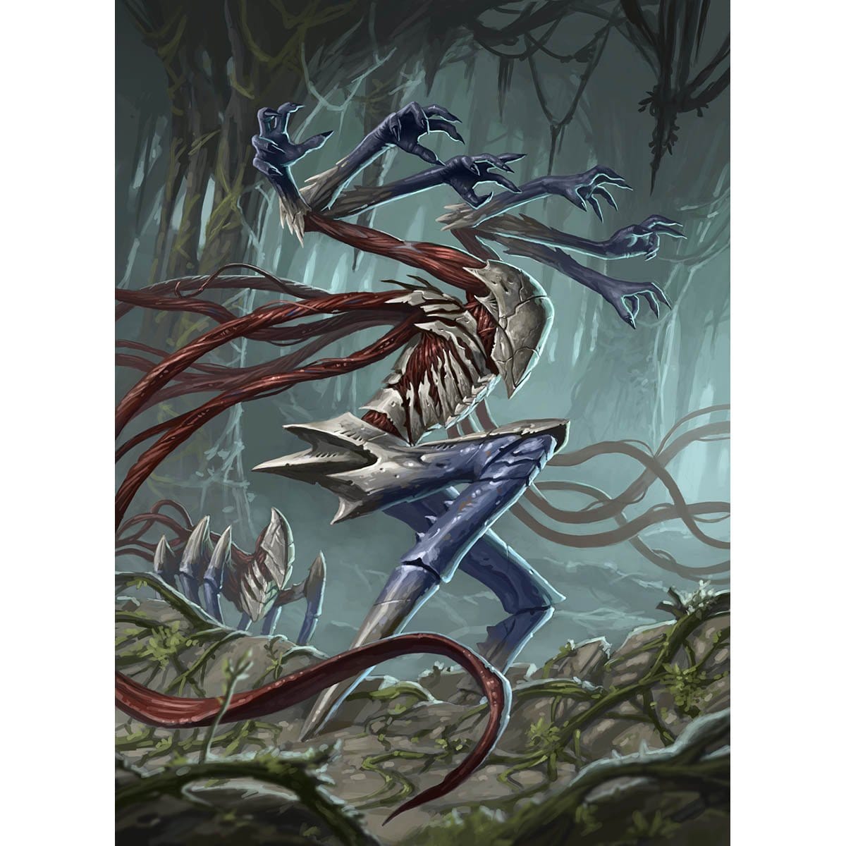 Catacomb Sifter Print - Print - Original Magic Art - Accessories for Magic the Gathering and other card games