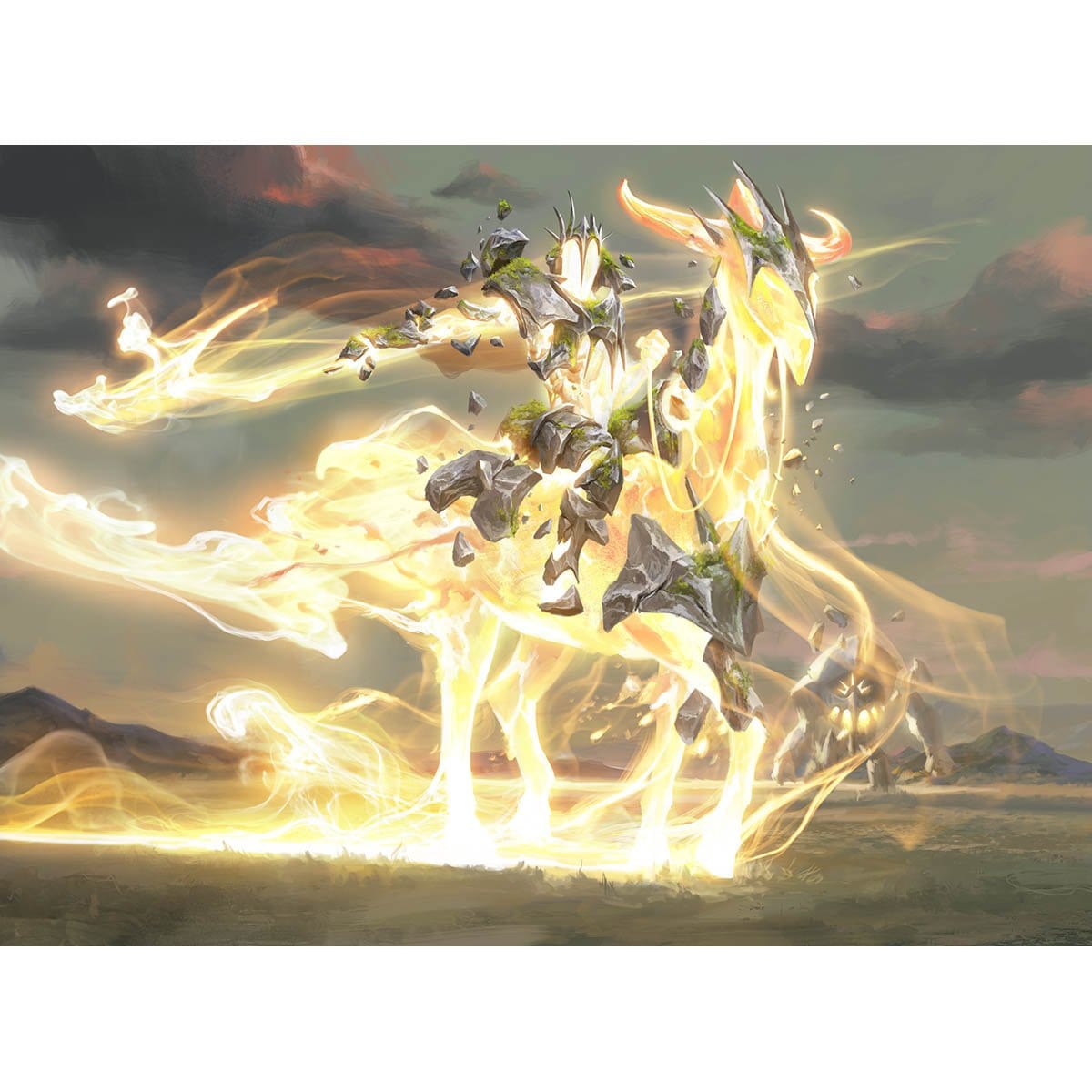 cavalier cards mtg Cavalier of Dawn Print