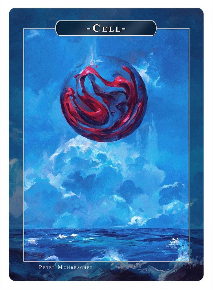 Cell Token by Peter Mohrbacher - Original Magic Art