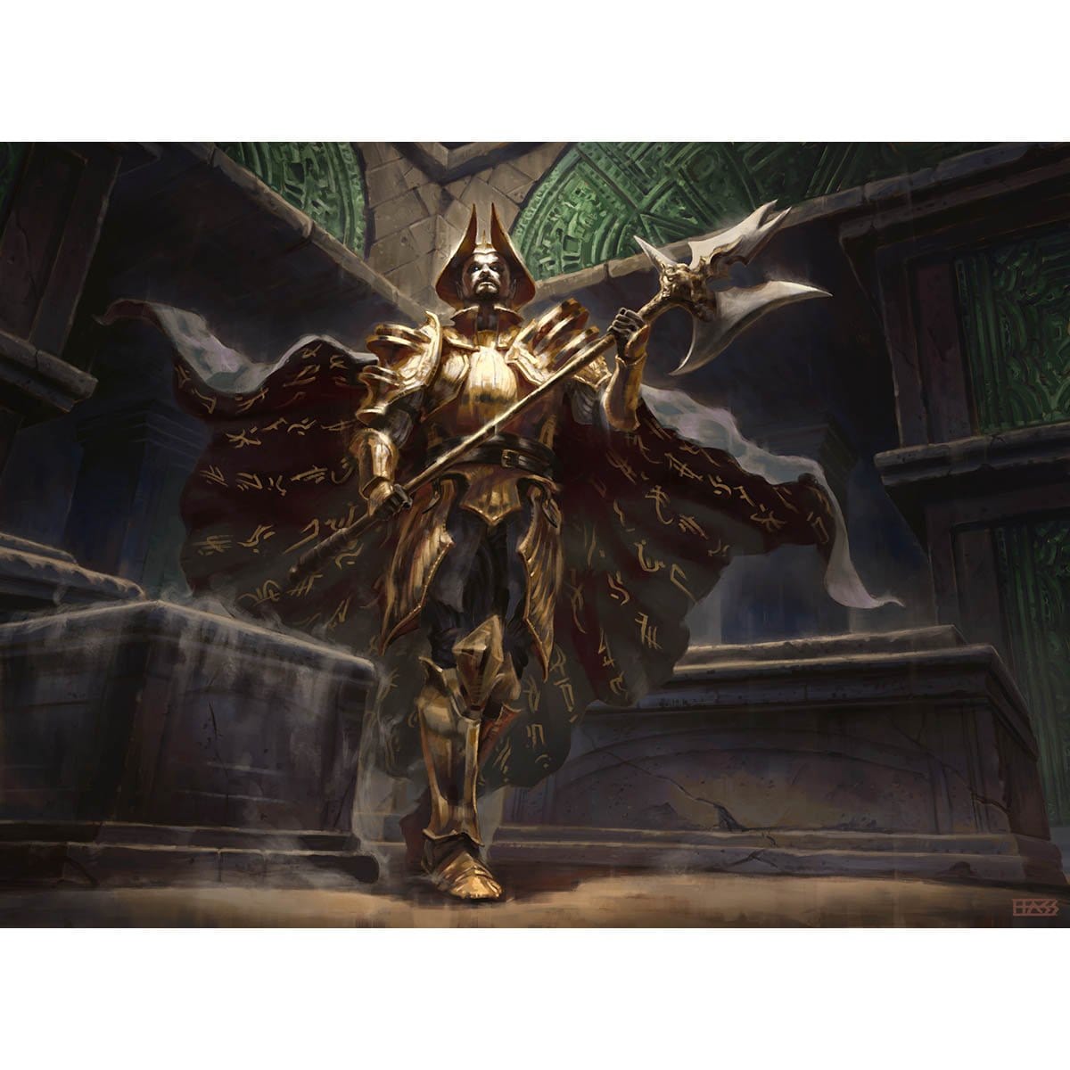 Champion of Dusk Print - Print - Original Magic Art - Accessories for Magic the Gathering and other card games