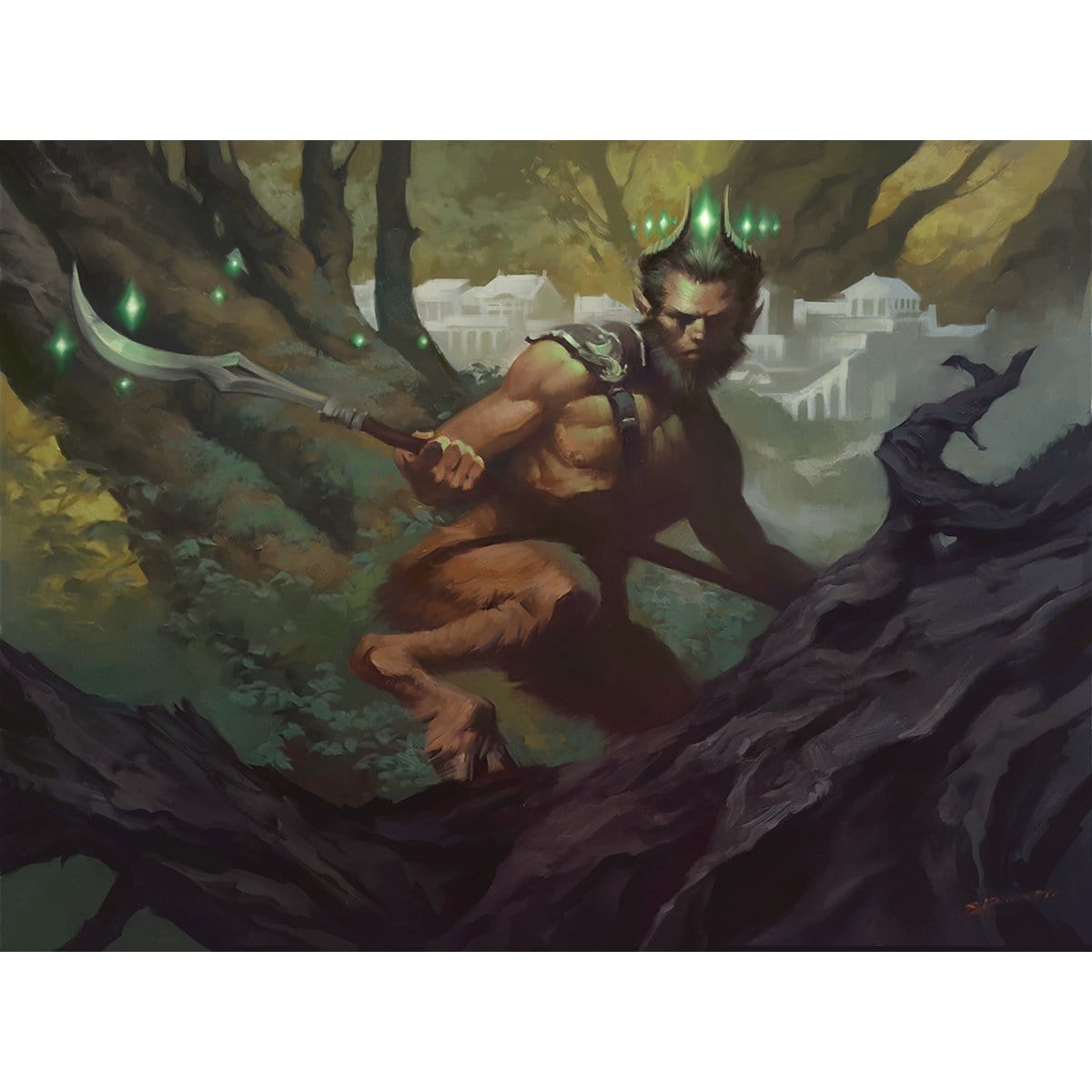 Satyr Enchanter Print
