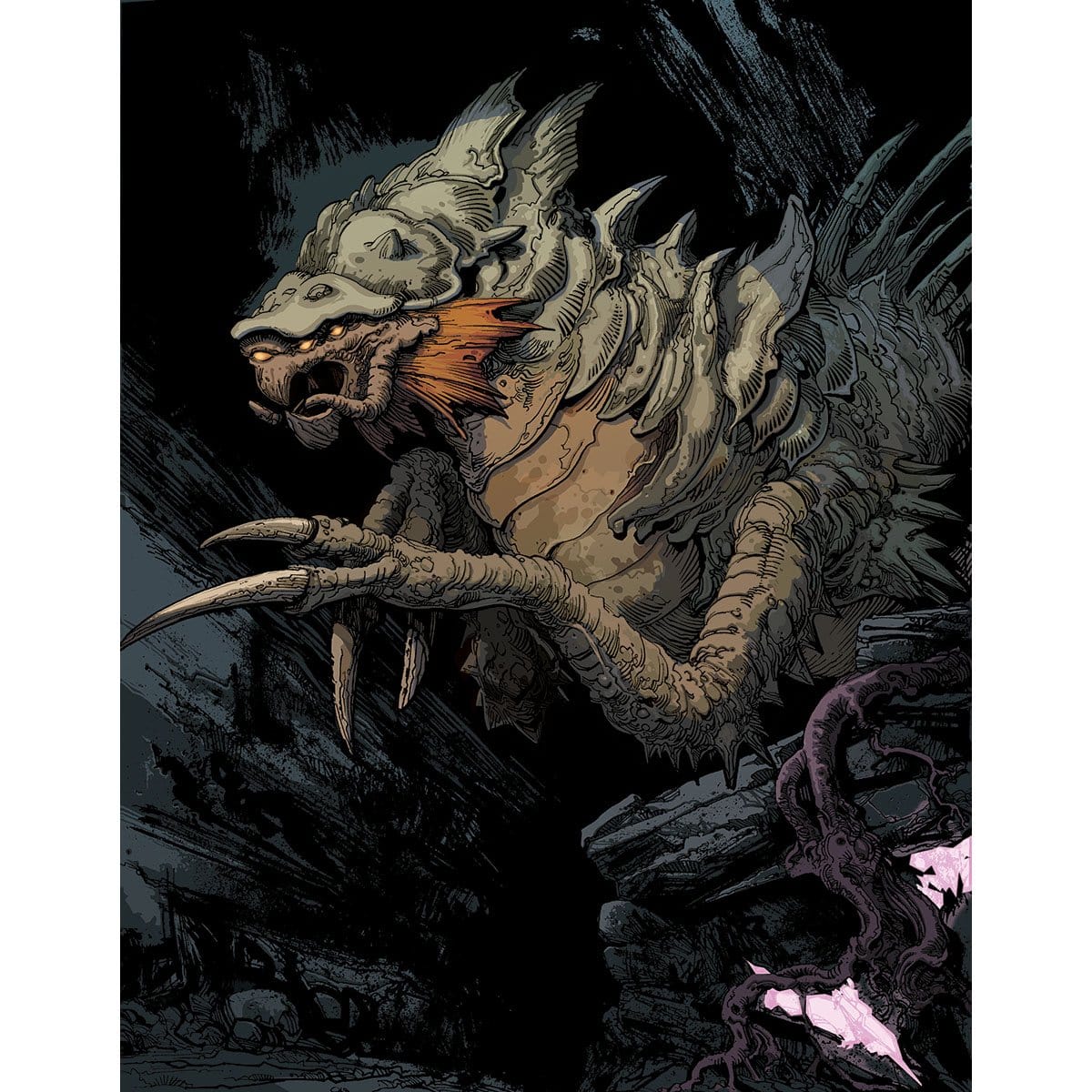 Chittering Harvester Print