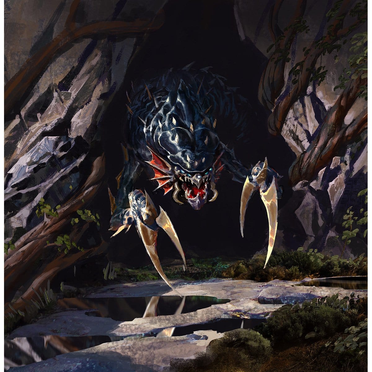 Chittering Harvester Print