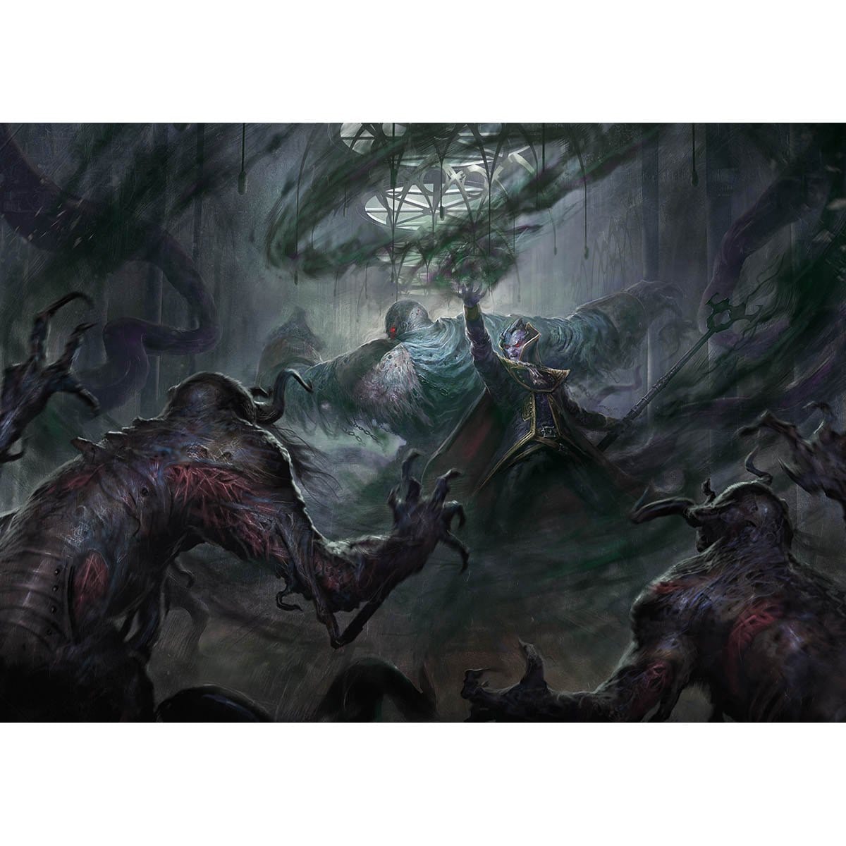 Collective Brutality Print - Print - Original Magic Art - Accessories for Magic the Gathering and other card games