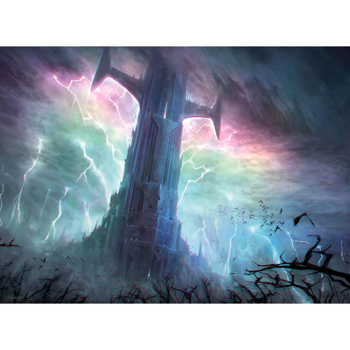 Command Tower Print - Original Magic Art