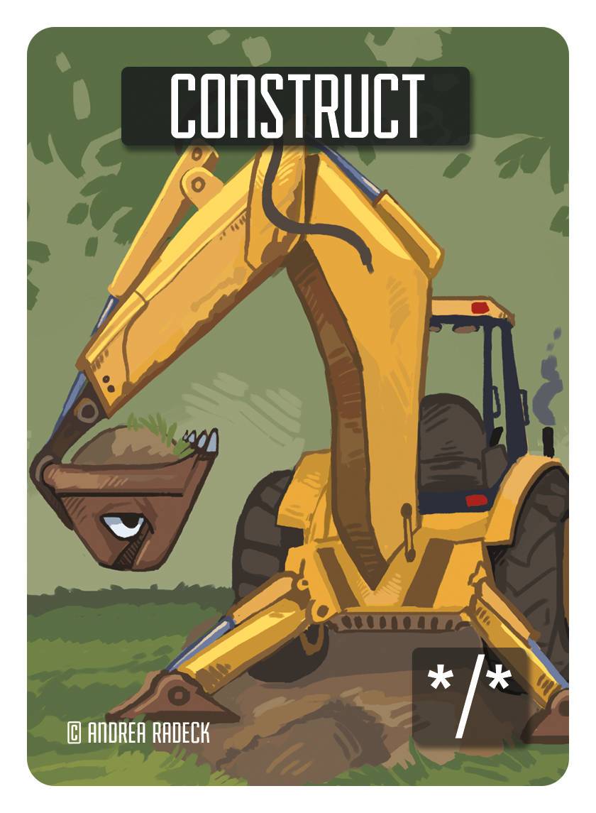 Construct Token (*/*) by Andrea Radeck