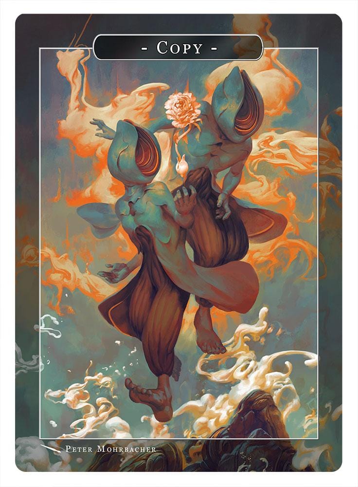copy token cards mtg Copy Token by Peter Mohrbacher