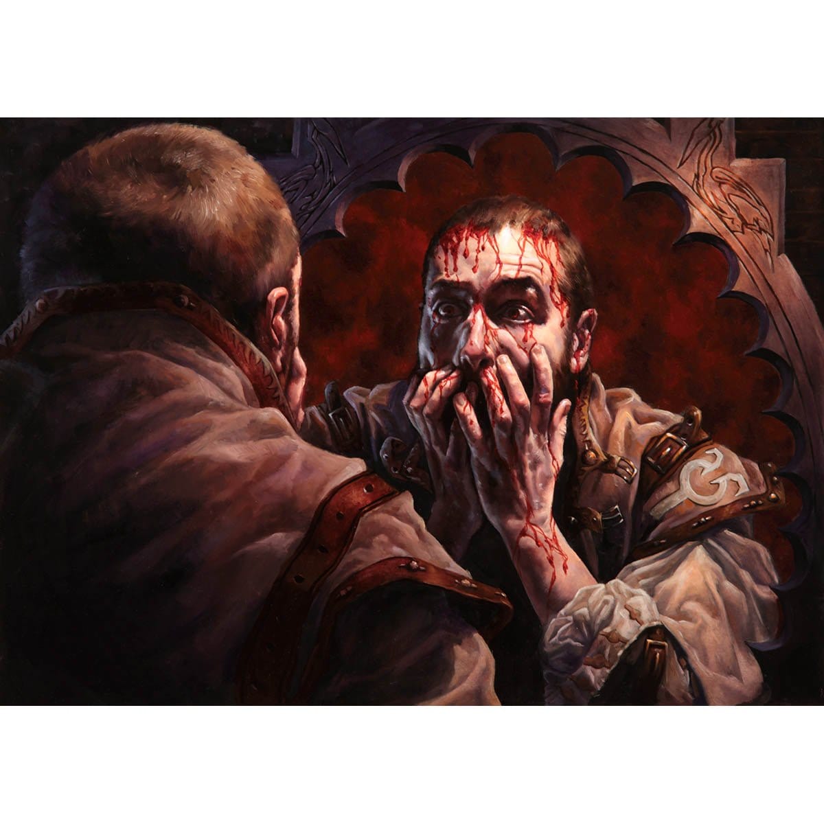 Curse of Bloodletting Print - Print - Original Magic Art - Accessories for Magic the Gathering and other card games