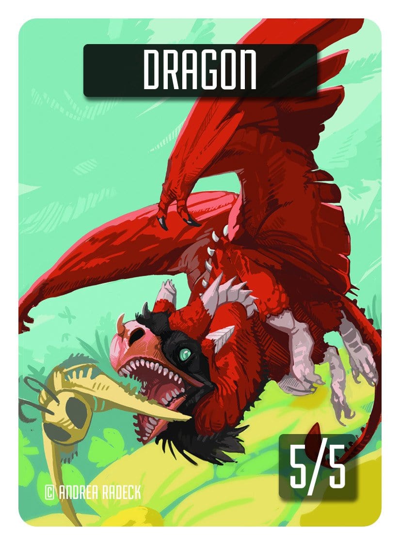 Dragon Token (5/5) by Andrea Radeck