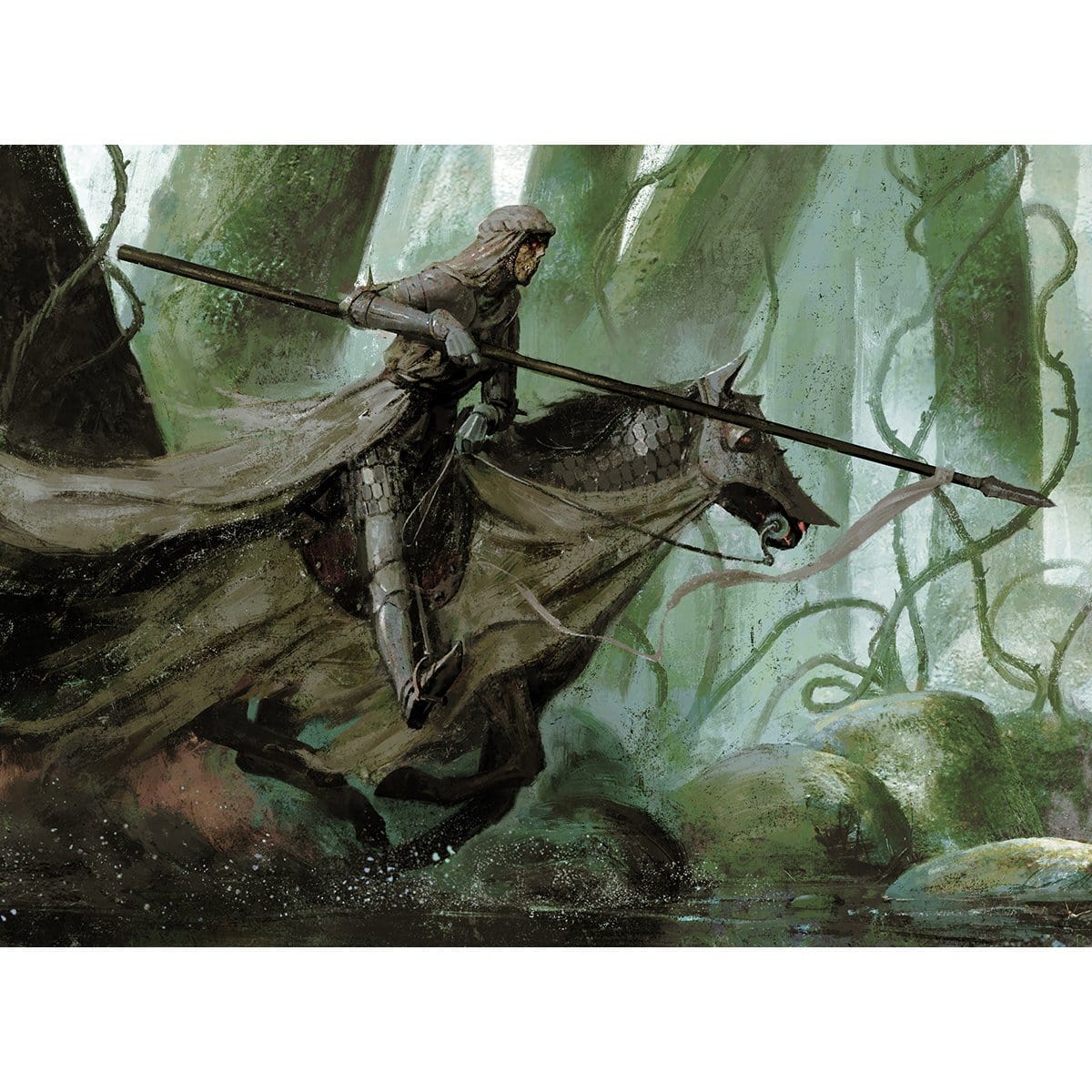 Magic The Gathering Knight Art