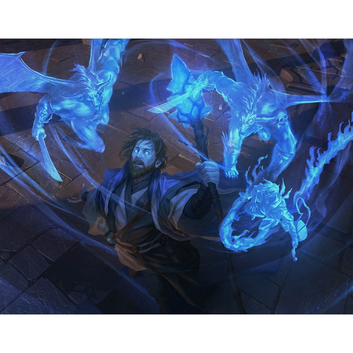 Diviner's Portent Print - Original Magic Art