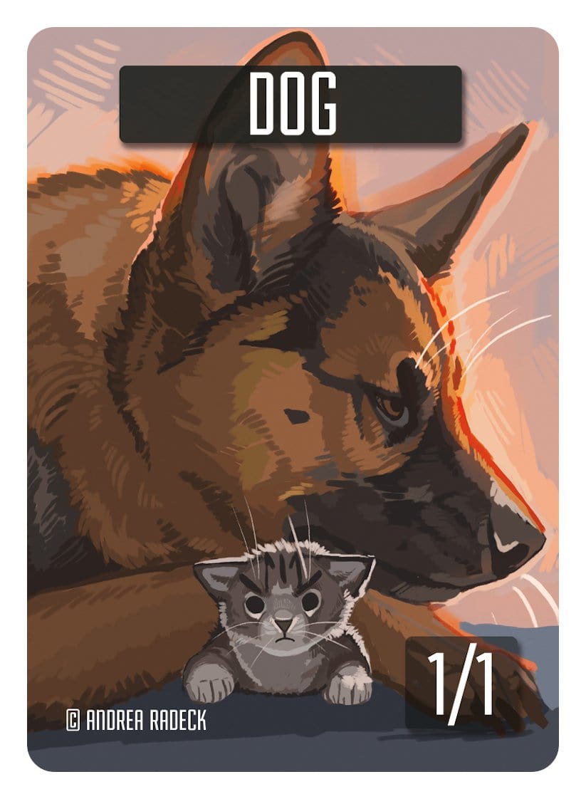 Dog Token (1/1) by Andrea Radeck