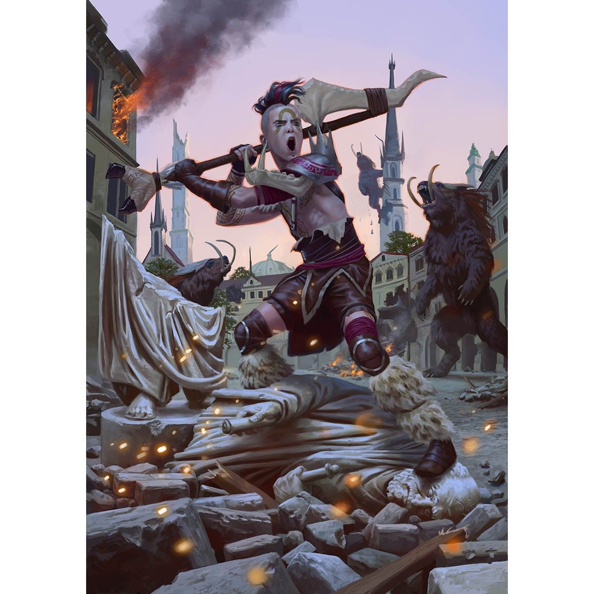Domri, Chaos Bringer Print