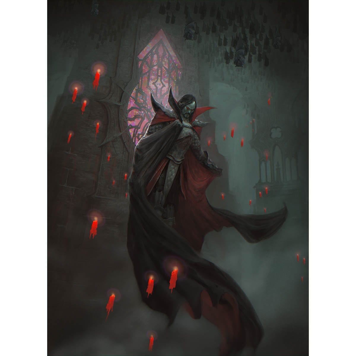 dracula series cards mtg Dracula, Lord of Blood Print