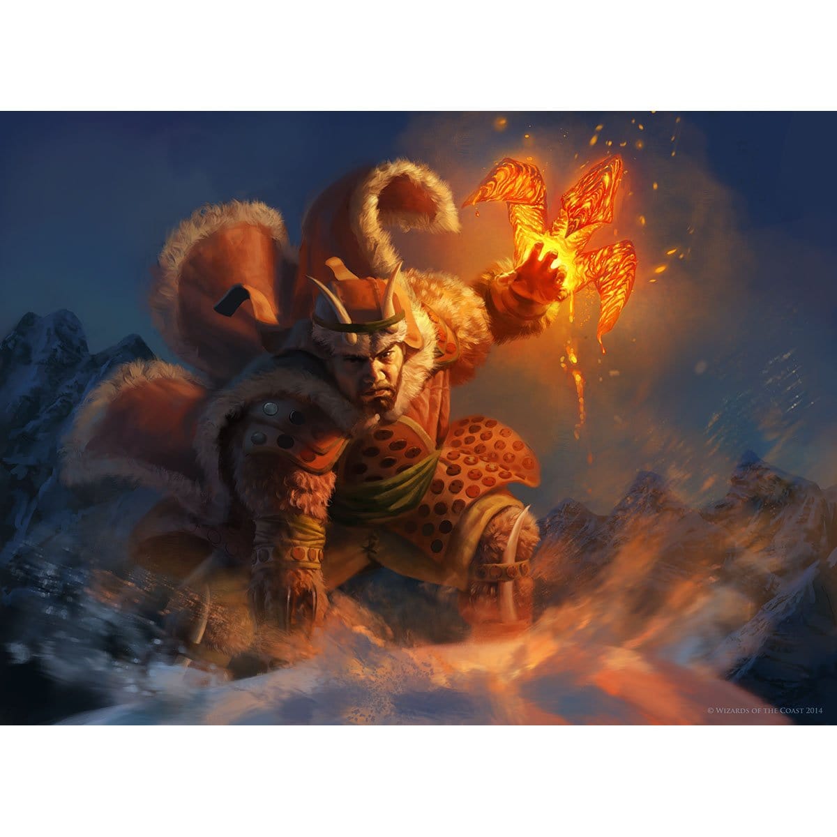 Dragon Grip Print - Print - Original Magic Art - Accessories for Magic the Gathering and other card games