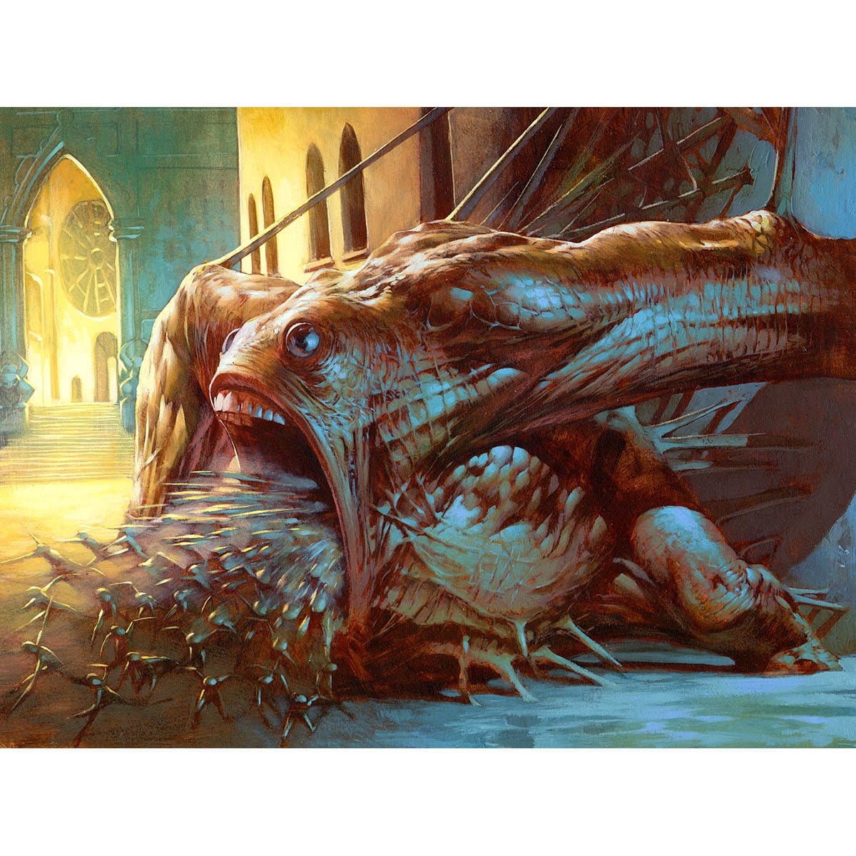 dune mtg cards Dune-Brood Nephilim Print