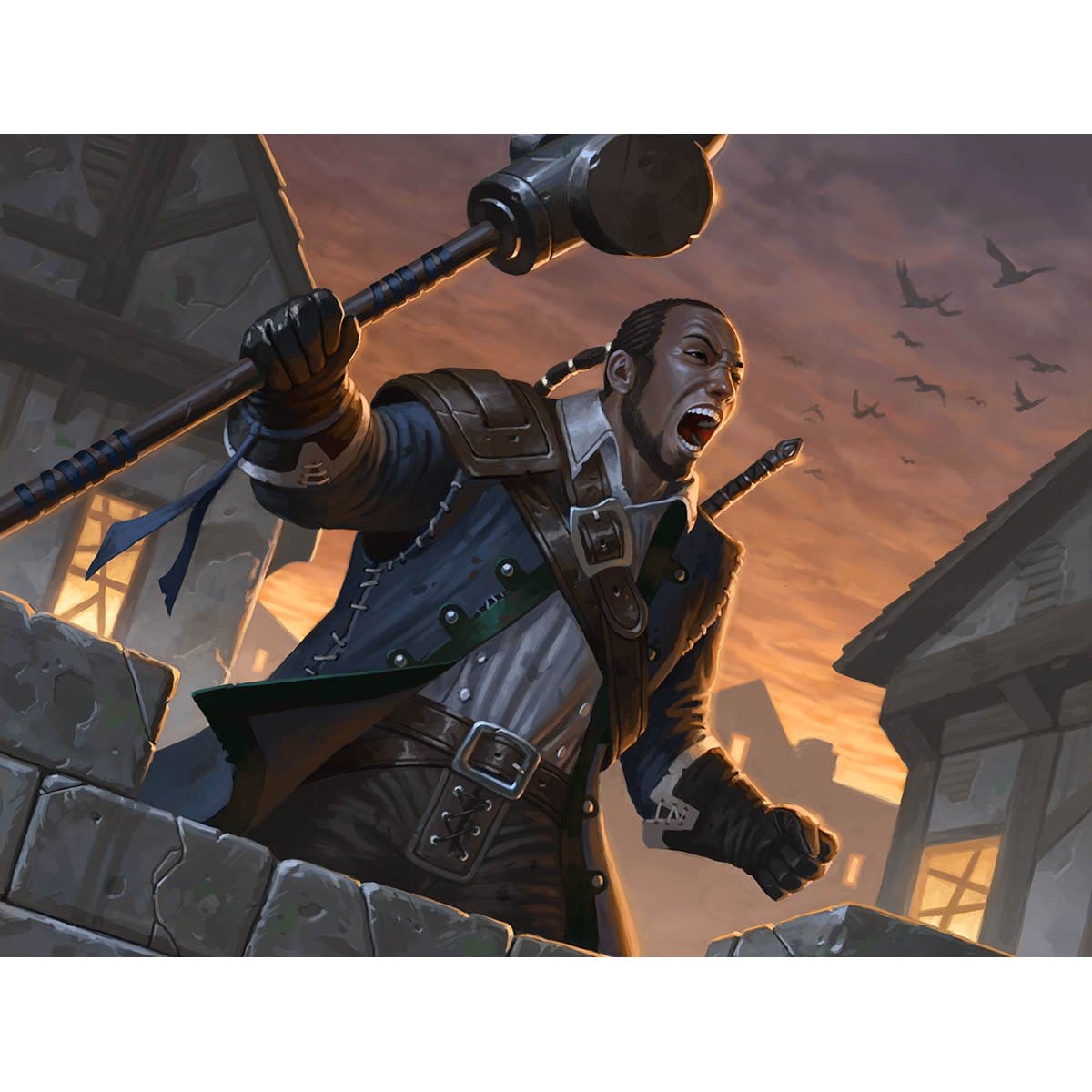 Duskwatch Recruiter Print - Print - Original Magic Art - Accessories for Magic the Gathering and other card games