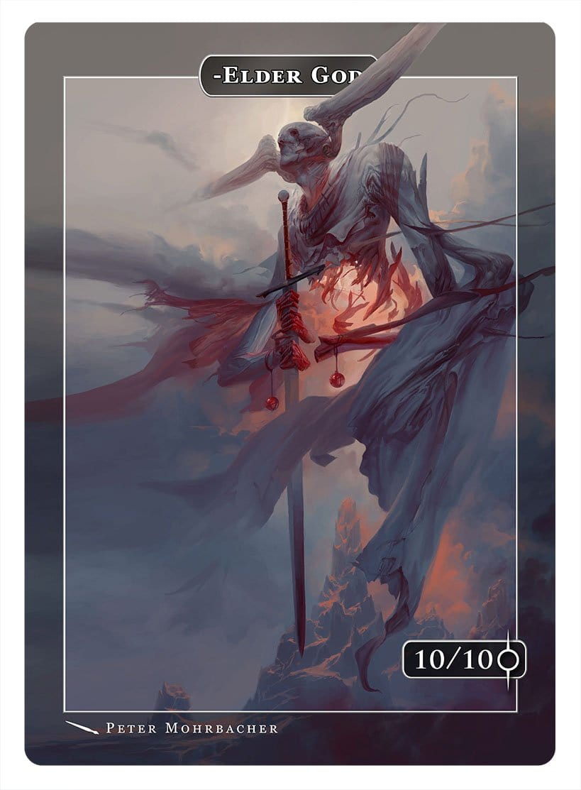 Elder God Token (10/10) by Peter Mohrbacher - Original Magic Art