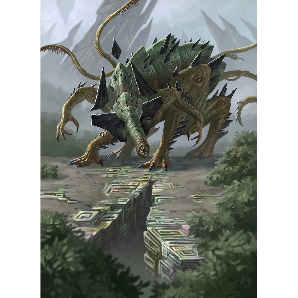 Eldrazi Mimic Print - Original Magic Art Eldrazi Mimic Print - Original Magic Art