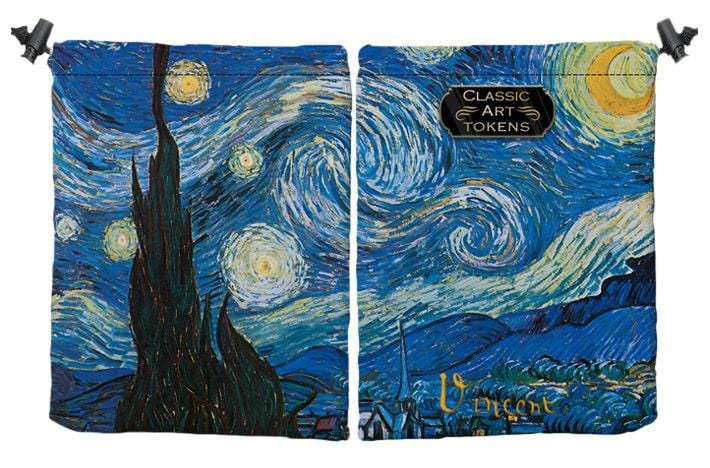 Emblem Dice Bag by Vincent van Gogh - Dice Bag - Original Magic Art - Accessories for Magic the Gathering and other card games