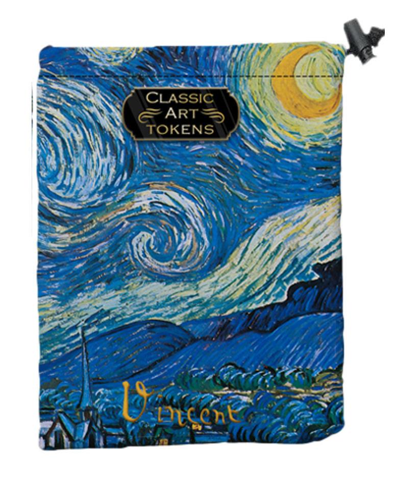 Emblem Dice Bag by Vincent van Gogh - Dice Bag - Original Magic Art - Accessories for Magic the Gathering and other card games
