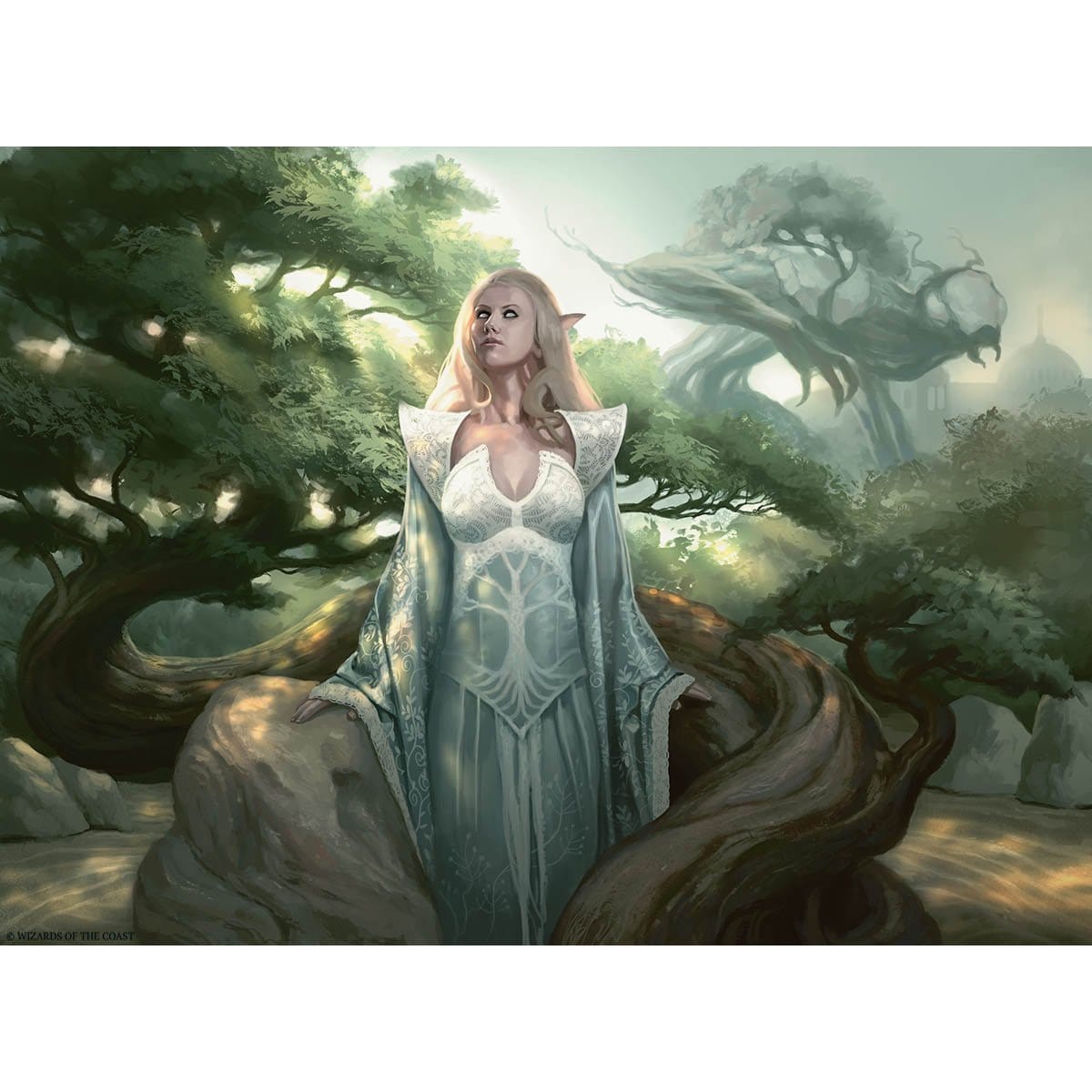 Emmara Tandris Print - Print - Original Magic Art - Accessories for Magic the Gathering and other card games