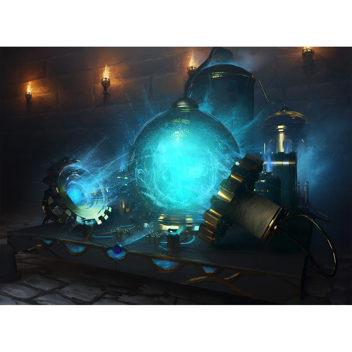 Magic Power Generator Empowered Autogenerator Print - Original Magic Art