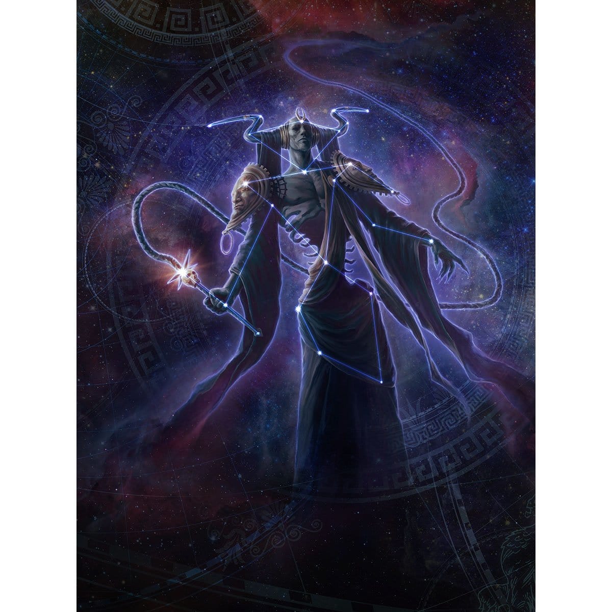 Theros: Beyond Death Tagged "God" - Original Magic Art Theros: Beyond Death Tagged "God" - Original Magic Art