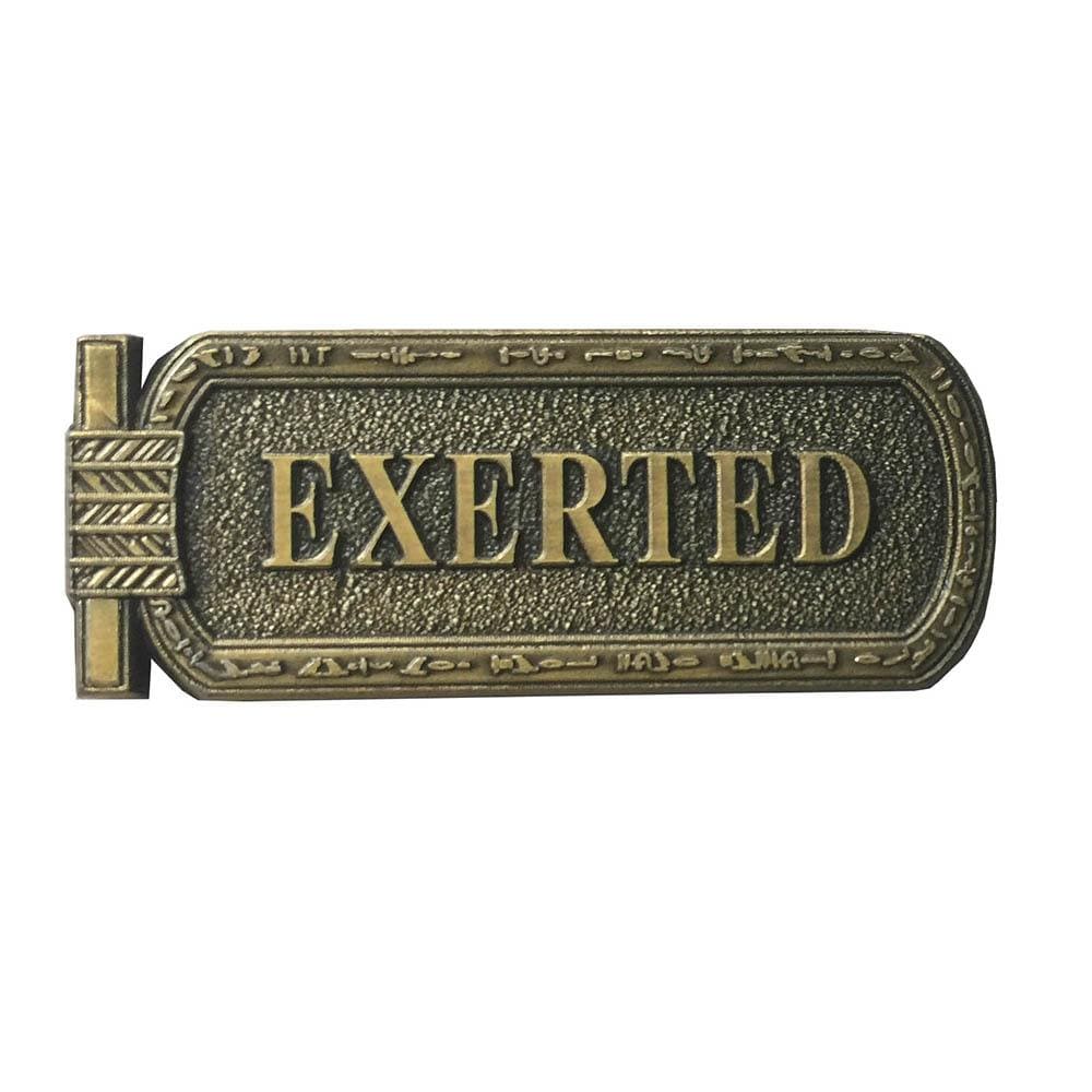 Relic - Exerted Marker - Relic - Original Magic Art - Accessories for Magic the Gathering and other card games