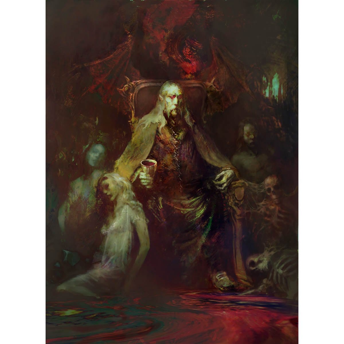 Hunger of the Ancient One (Exquisite Blood) Print
