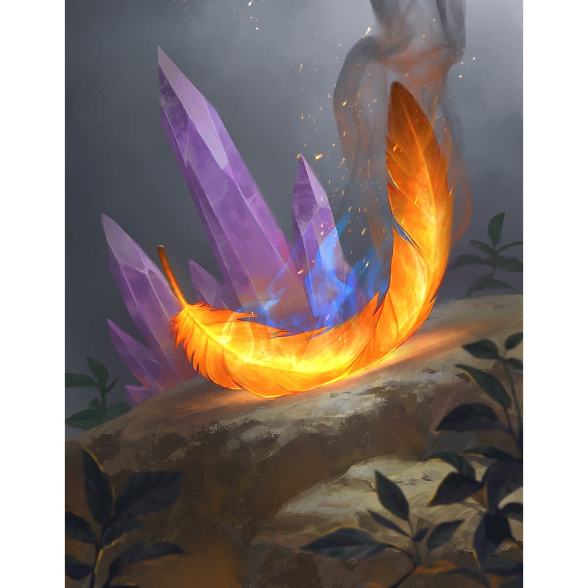 Feather Token Print - Original Magic Art