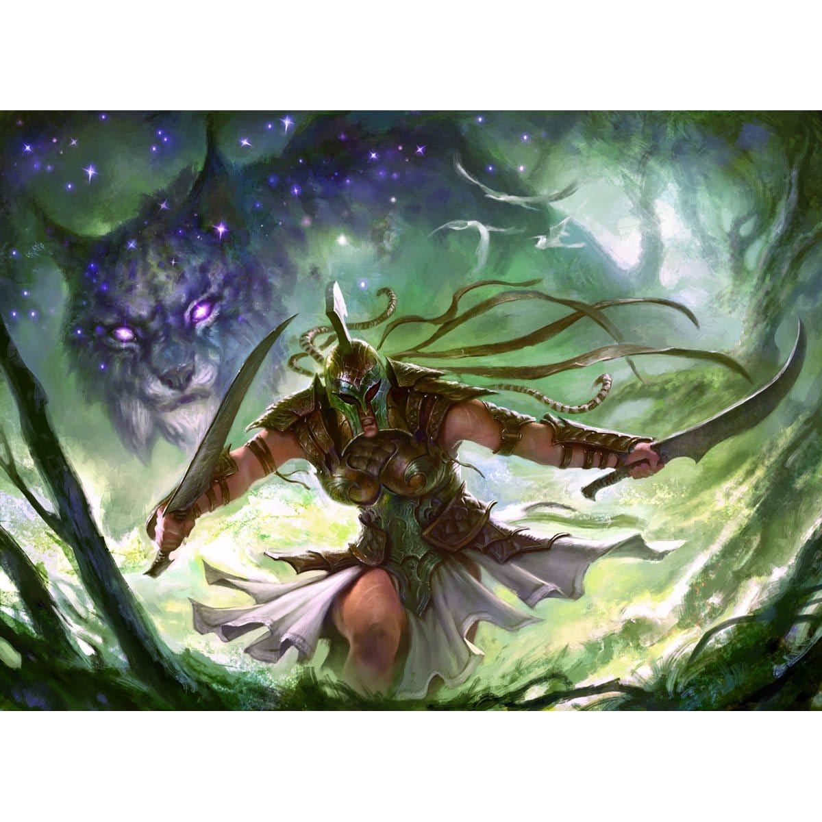 Feral Invocation Print - Original Magic Art Feral Invocation Print - Original Magic Art