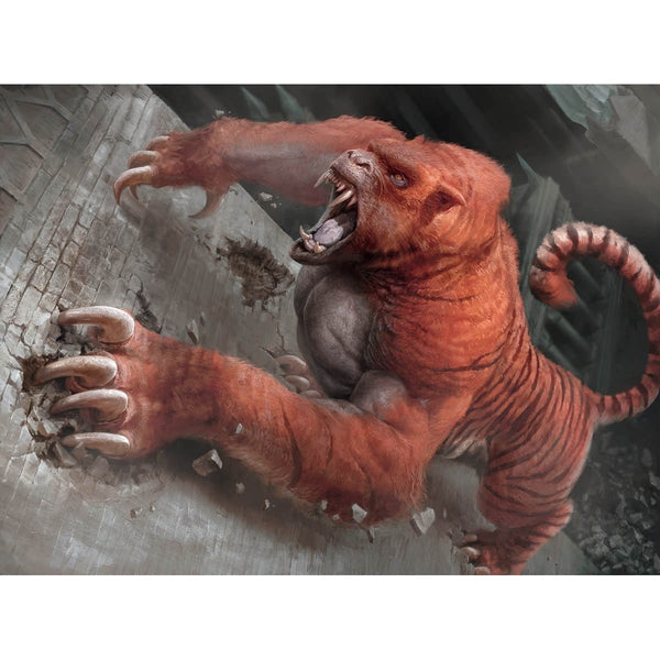 Ferocious Tigorilla Print - Original Magic Art