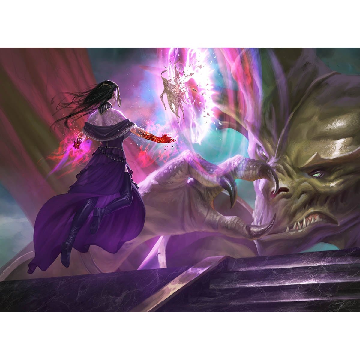 Finale of Eternity Print - Print - Original Magic Art - Accessories for Magic the Gathering and other card games