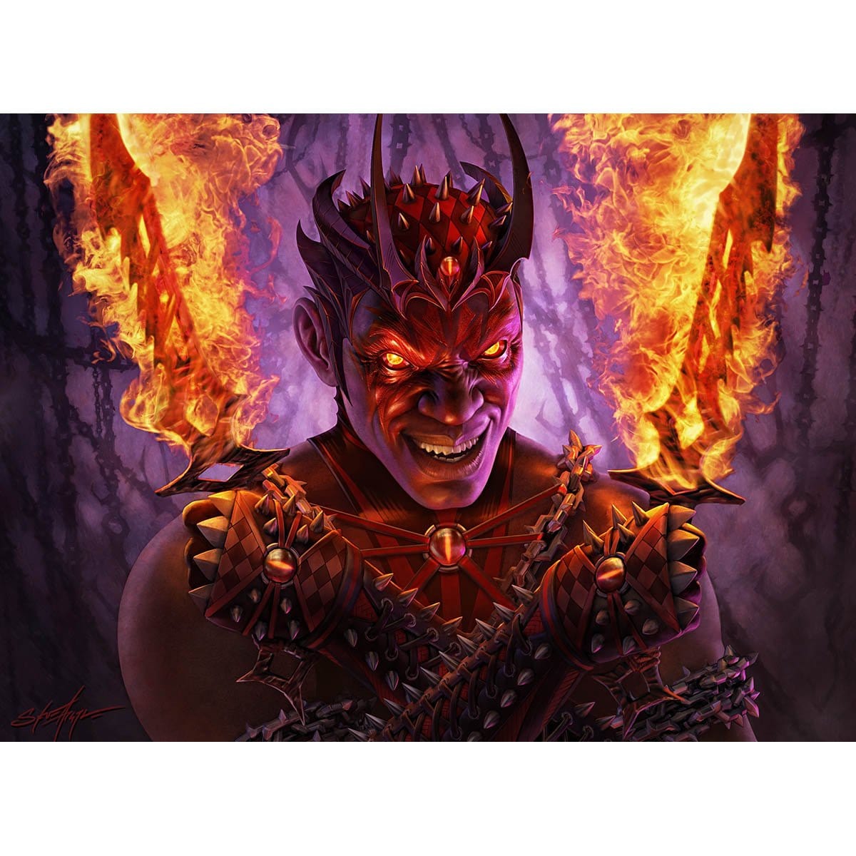 Fireblade Artist Print
