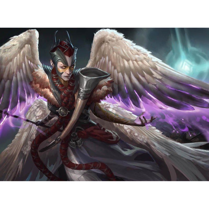 Firja, Judge of Valor Print Original Magic Art