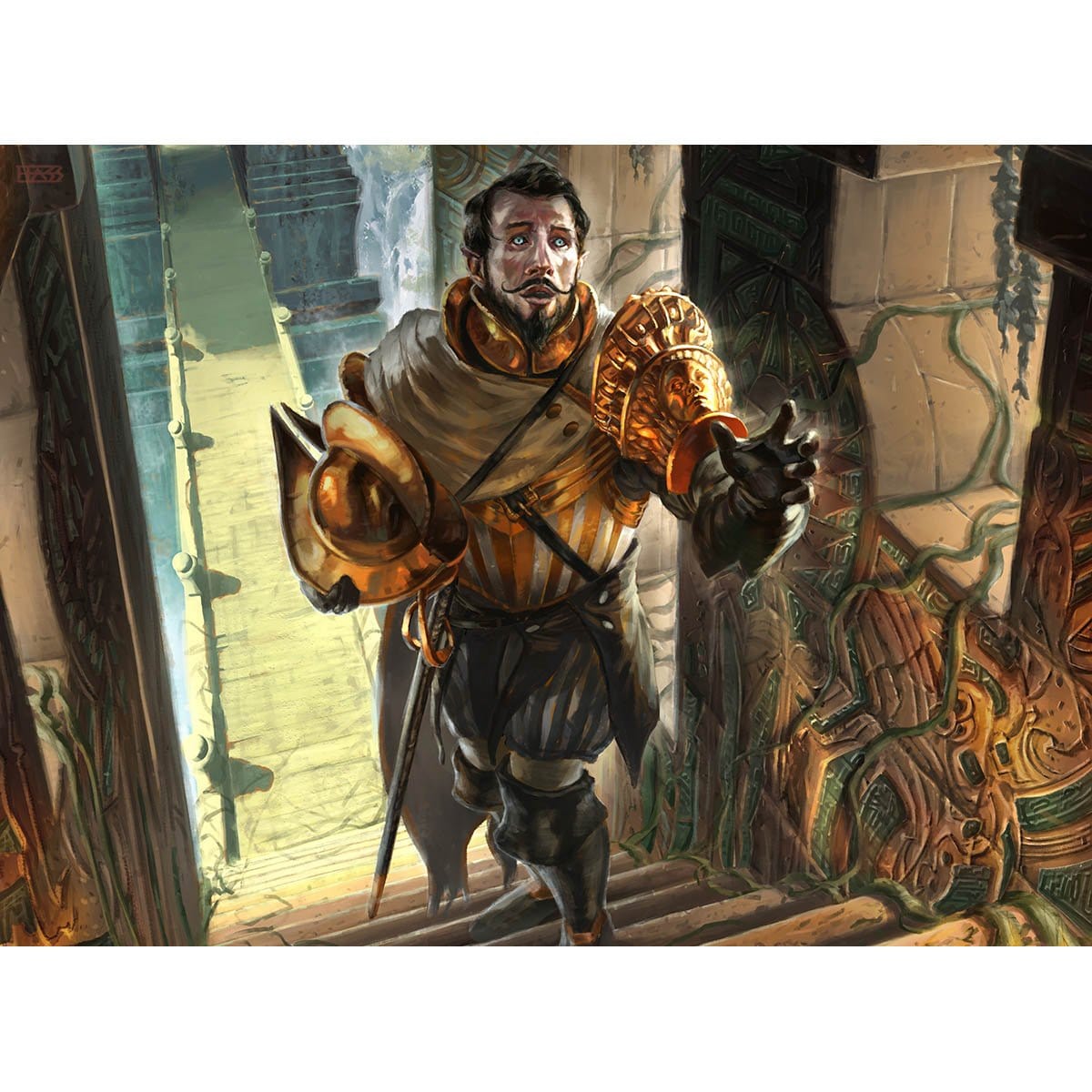 Forerunner of the Legion Print - Print - Original Magic Art - Accessories for Magic the Gathering and other card games