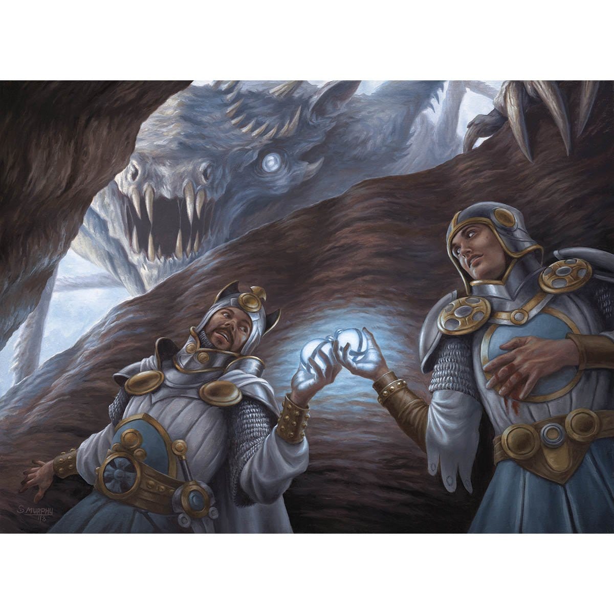 Fortifying Provisions Print - Print - Original Magic Art - Accessories for Magic the Gathering and other card games
