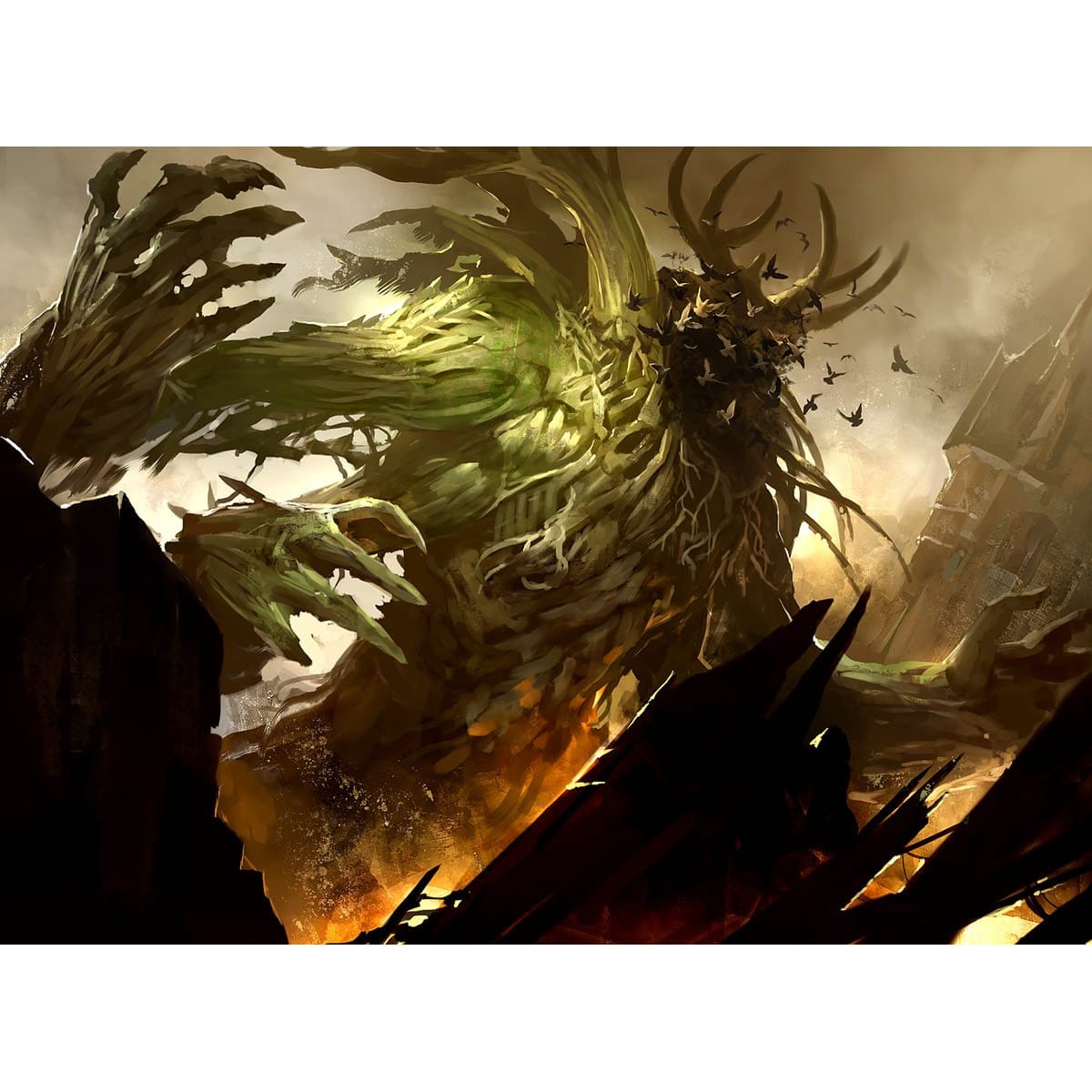 revenge mtg card Gaea's Revenge Print